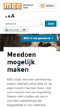 Mobile Screenshot of meeaz.nl